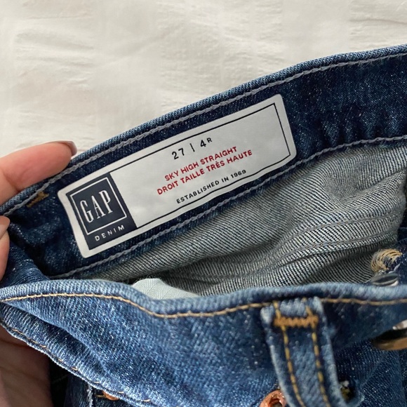 GAP Sky high straight jeans - Picture 2 of 2